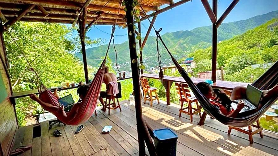Tamarindo Beach Hostel Taganga Exterior photo